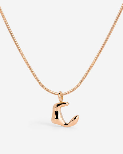 Lunar Leni Choker Oro Rosa