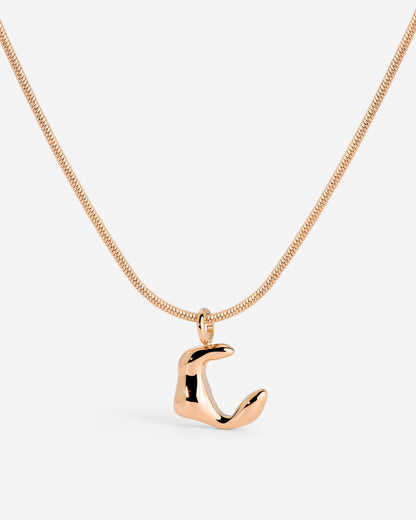 Lunar Leni Choker Oro Rosa