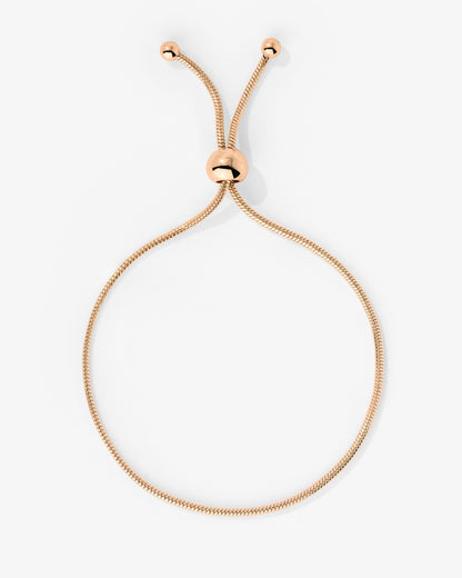 Simple Elegance Bracciale Oro Rosa