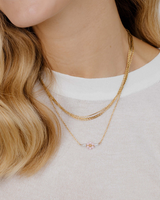 Cascade Layer Collana Oro