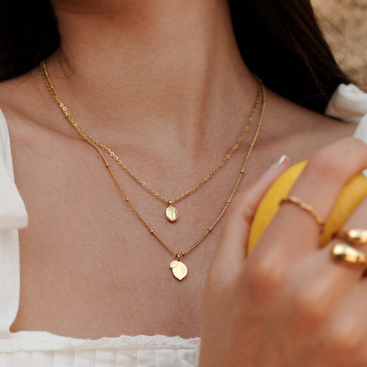 FREE When Life Gives You Lemons Necklace Oro
