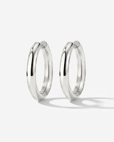 Chunky Hoopies Large Argento