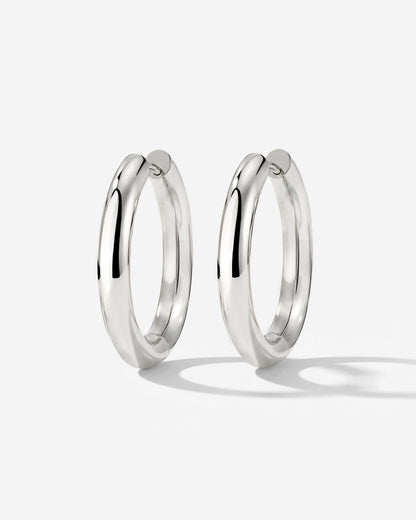 Chunky Hoopies Large Argento