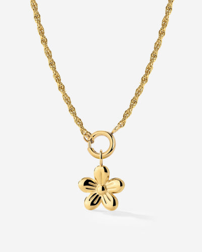 Blossom Rope Chain Collana Set Oro