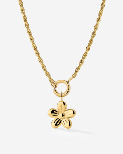 Blossom Rope Chain Collana Set Oro