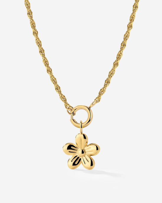 Blossom Rope Chain Collana Set Oro