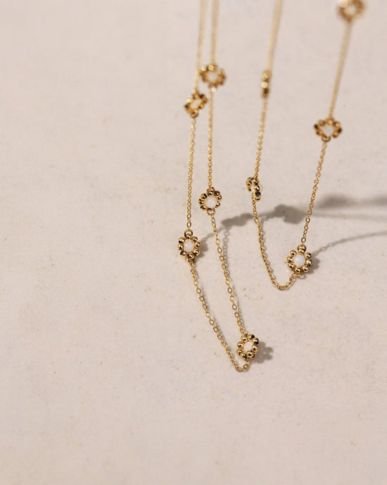 Flower 'n' Beads Collana Oro