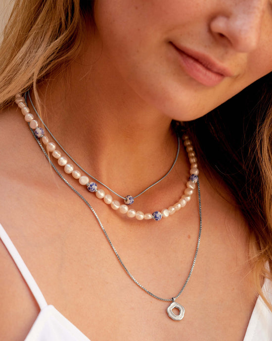 Coastal Charm Collana Argento