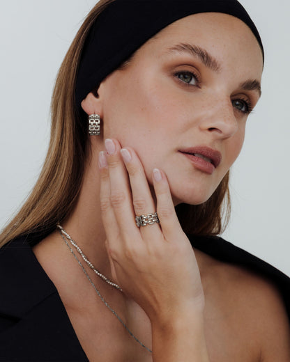 Reverie Anello Argento