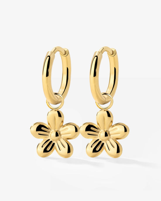 Blossom Hoop Set Small Oro