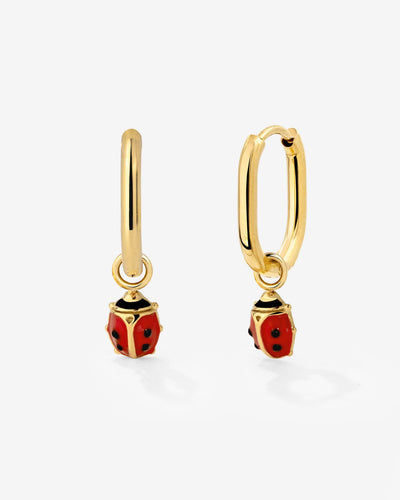 Ladybug Oval Hoop Set Baby Oro