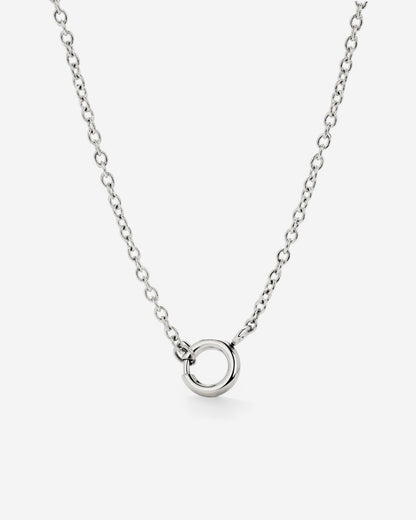 Classic Chain Charm Argento