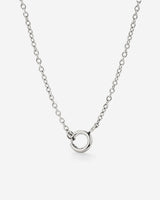Classic Chain Charm Argento
