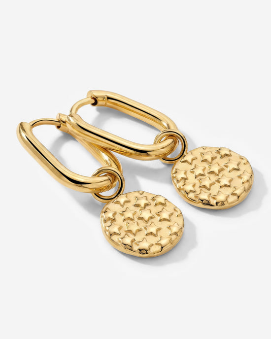 Starry Skies Oval Hoop Set Baby Oro