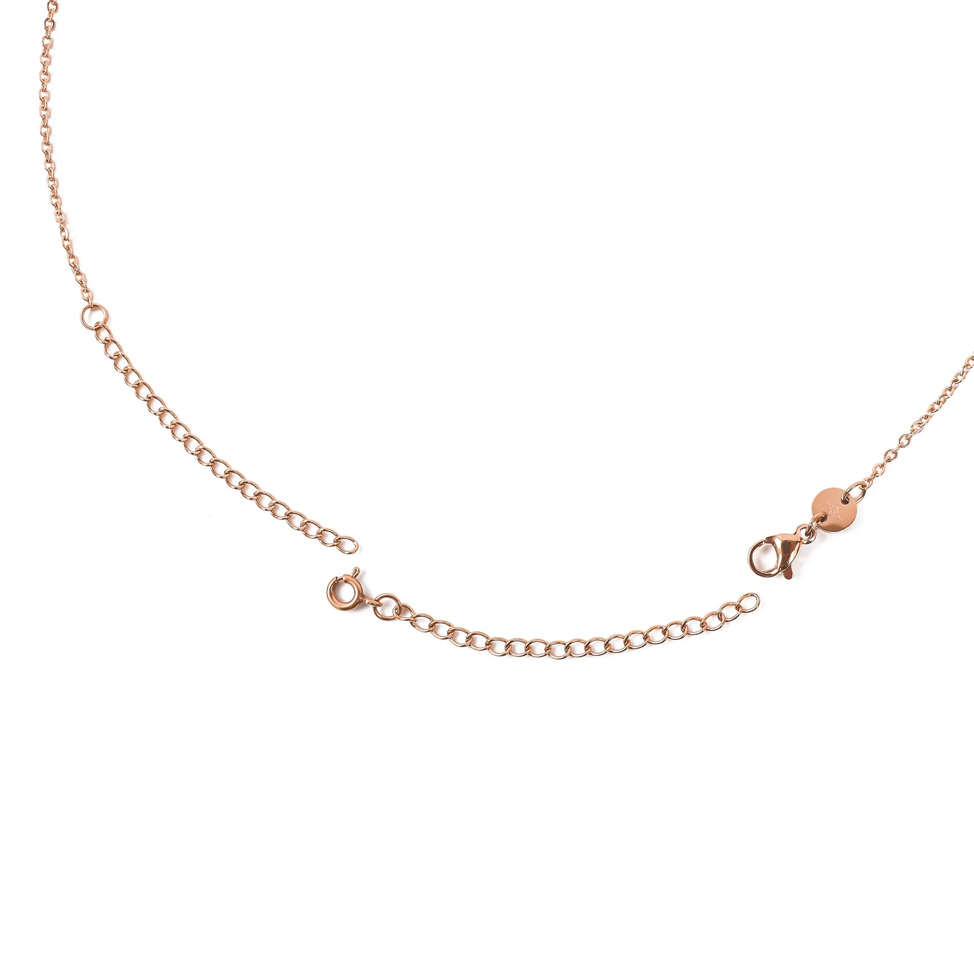 Luamaya Catena Estensible 5 cm Oro Rosa