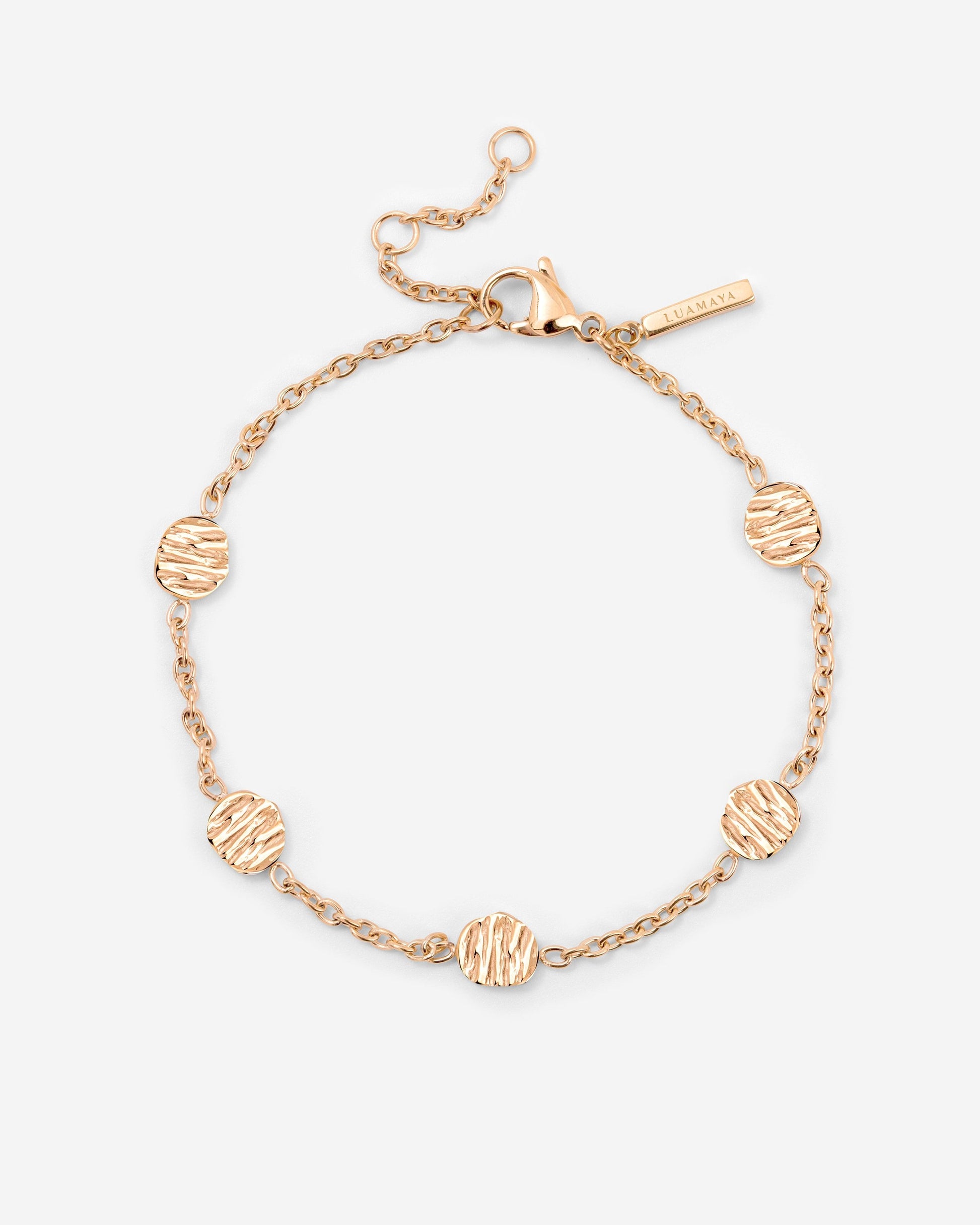 Boho Coin Bracciale Oro Rosa