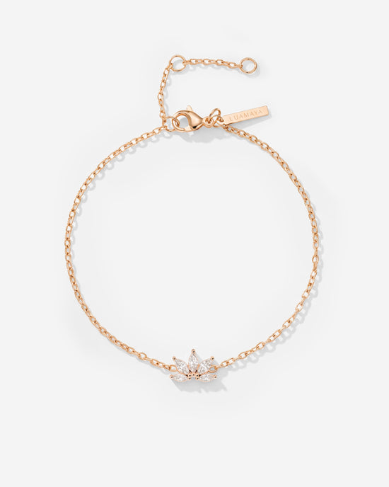 Glowing Lotus Bracelet