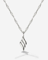 Lustrous Pendant Collana Argento