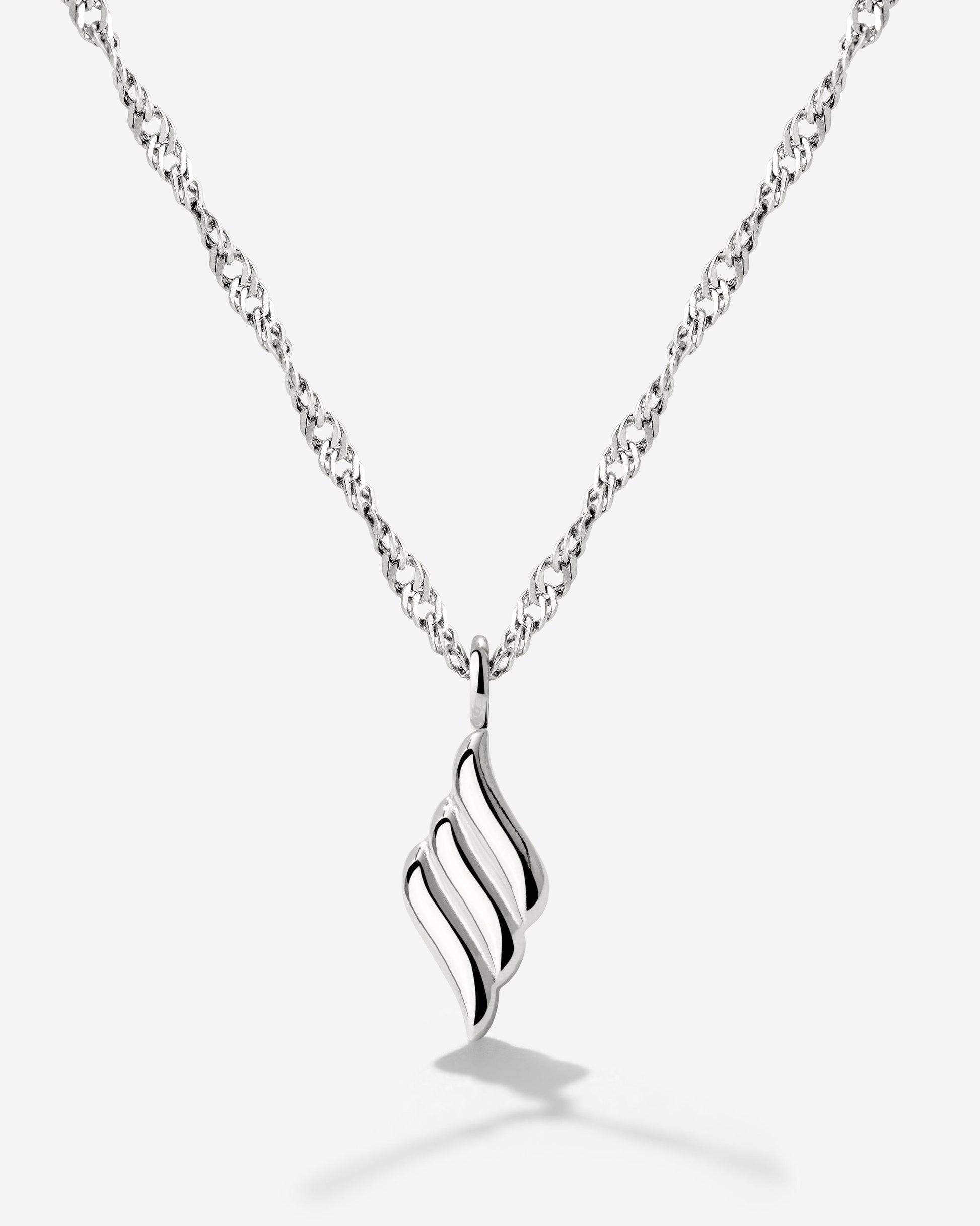 Lustrous Pendant Collana Argento