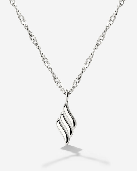 Lustrous Pendant Collana Argento