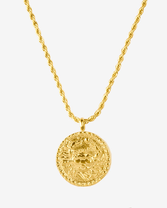 Zodiac Sign Collana Oro