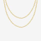 Square Y Box Chain Oro
