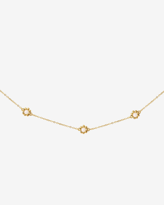 Flower 'n' Beads Collana Oro