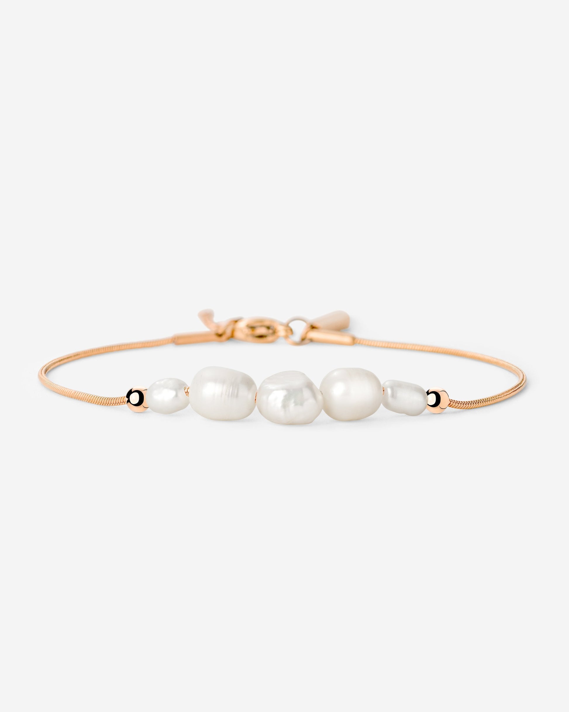 Pearlessence Bracciale Oro Rosa