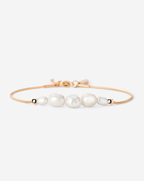 Pearlessence Bracciale Oro Rosa