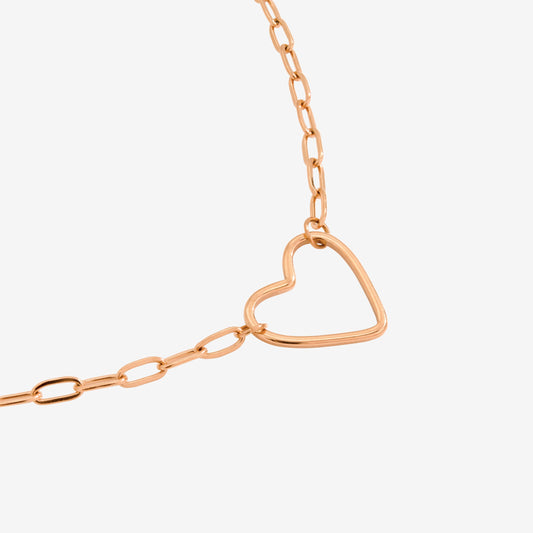 Loving Heart Bracciale Oro Rosa