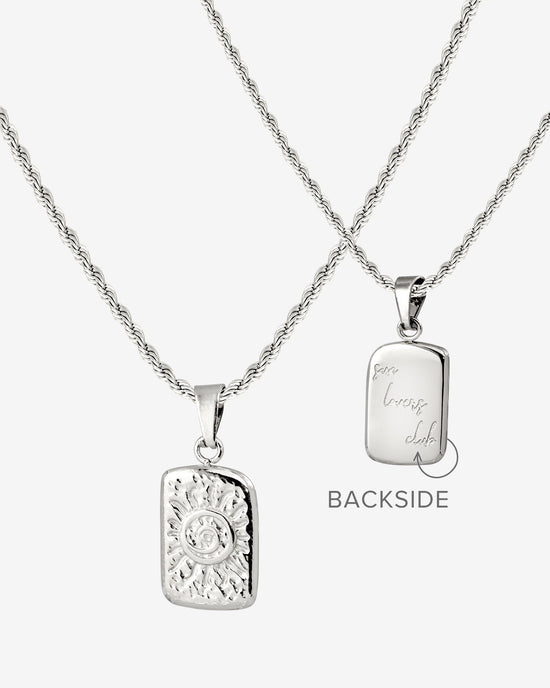 Sun Lover Pendant Collana Argento