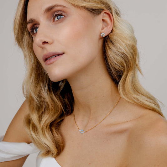 Forever Blue Daisy Bundle Oro