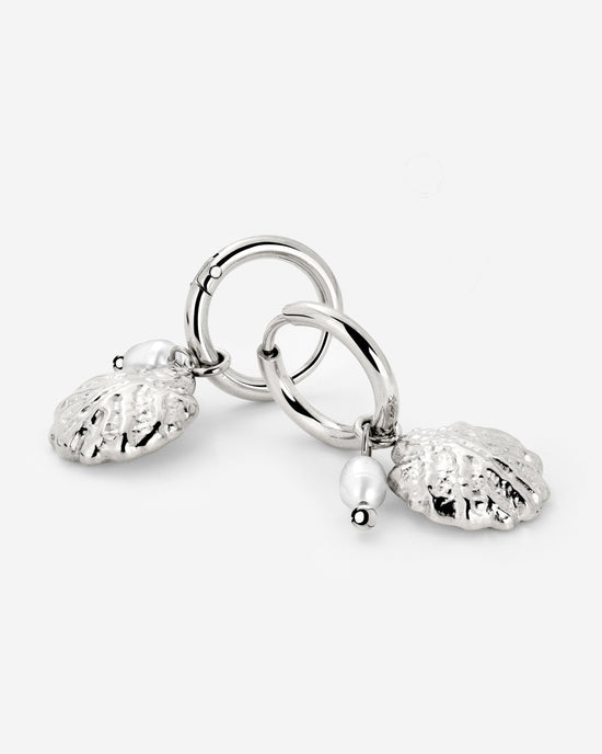 Ocean Lovers Hoop Set Small Argento