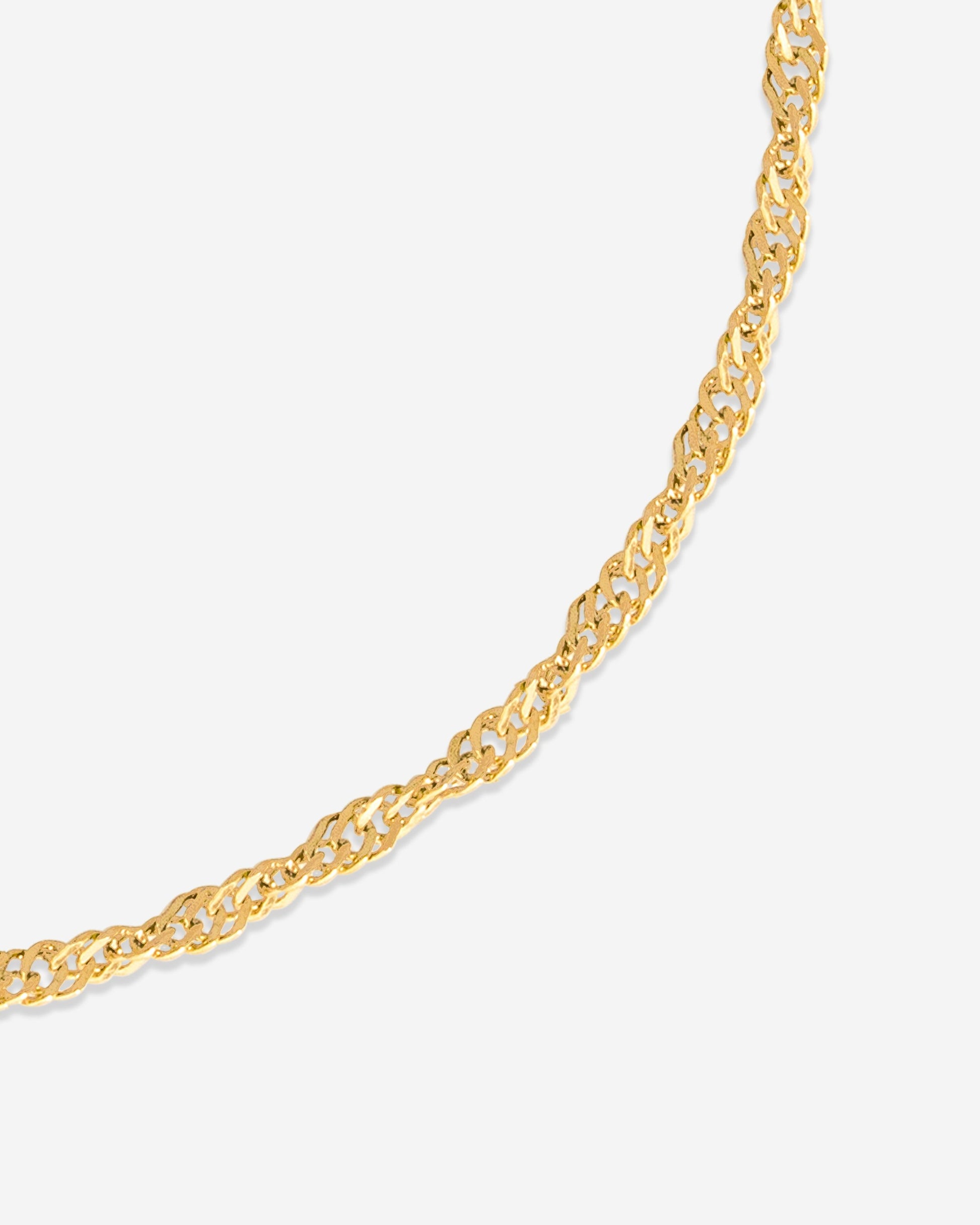 Slim Singapore Cavigliera Oro