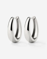 Seeker Orecchini Medium Argento