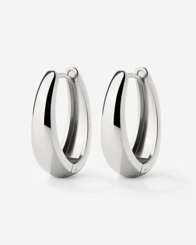 Seeker Orecchini Medium Argento