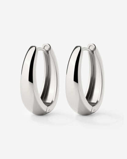 Seeker Orecchini Medium Argento