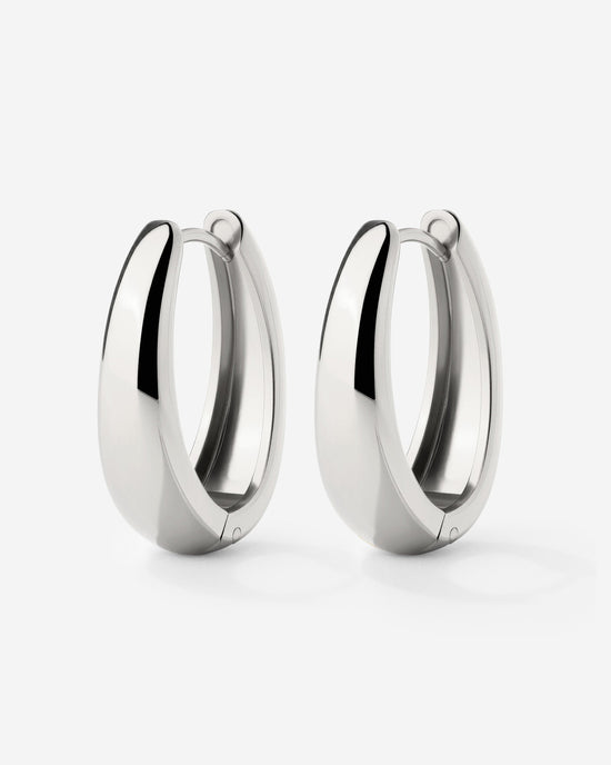 Seeker Orecchini Medium Argento