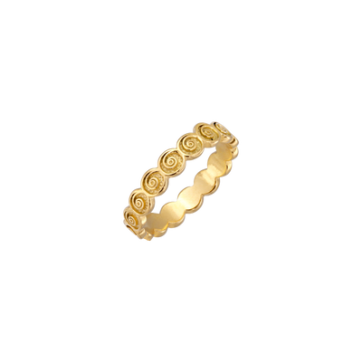 Swirl'n Anello Oro
