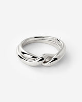 Twinsies Anello Argento