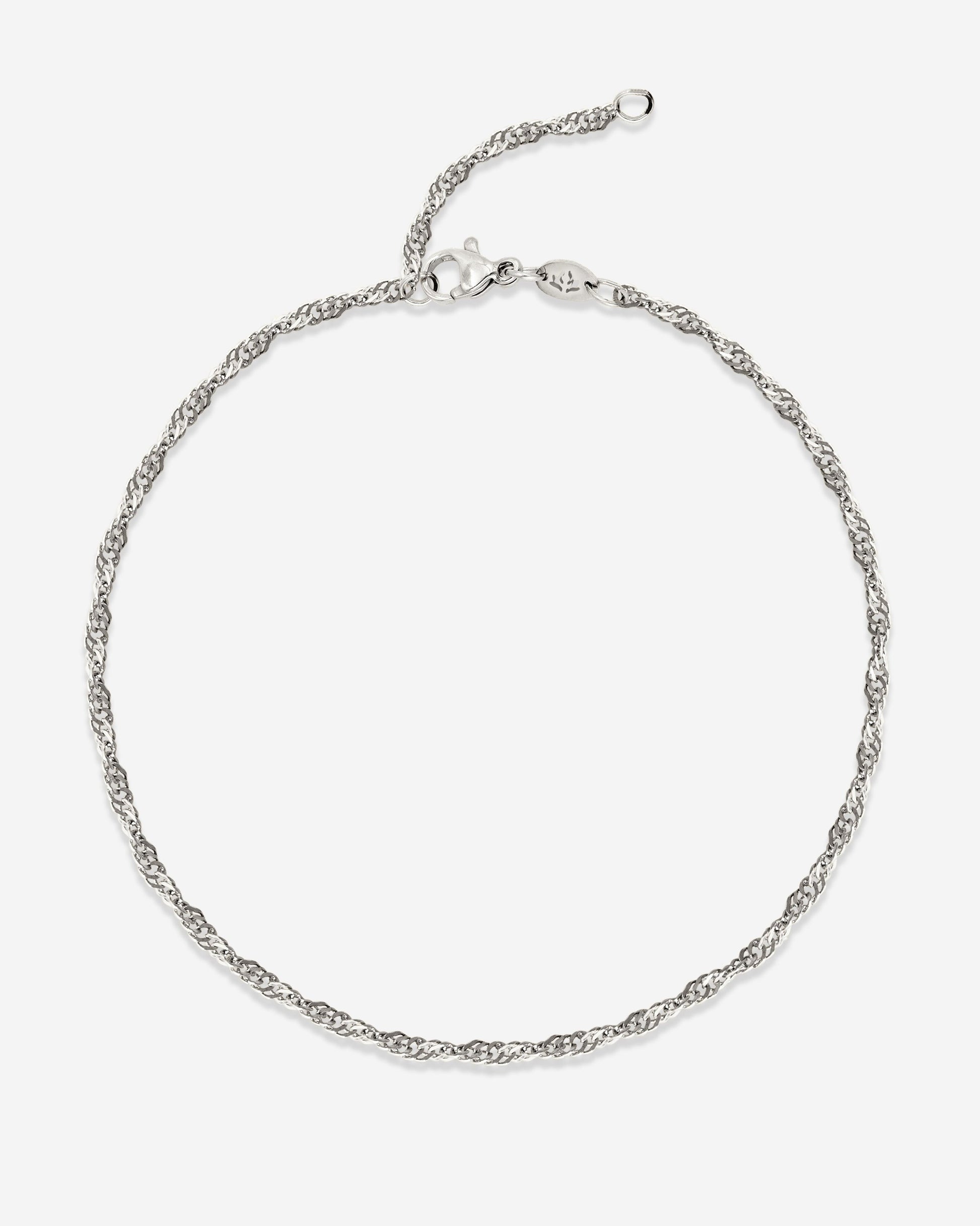 Slim Singapore Cavigliera Argento