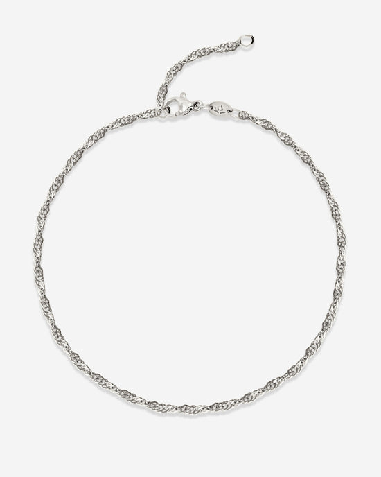 Slim Singapore Cavigliera Argento