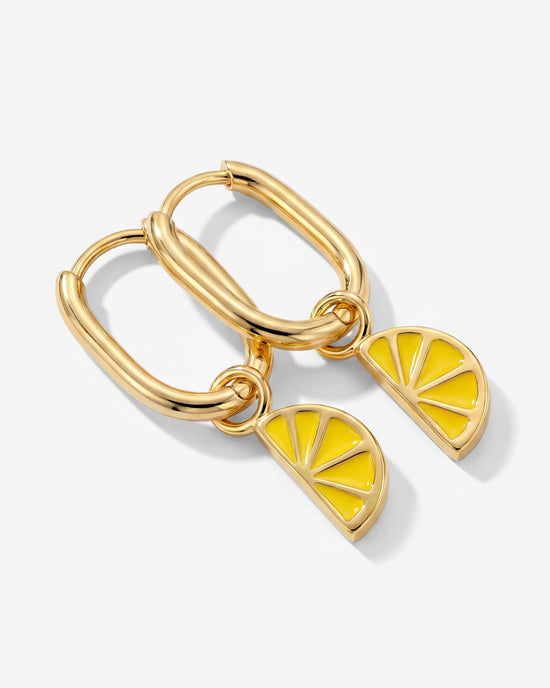 Zesty Oval Hoop Set Baby Oro