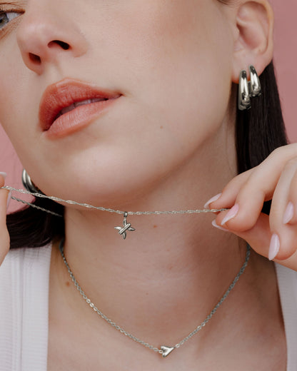 Pisces Bubble Collana Argento