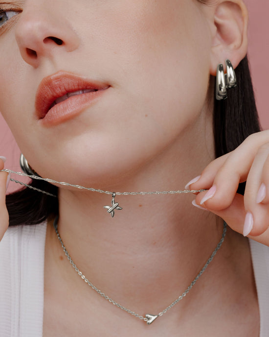 Pisces Bubble Collana Argento