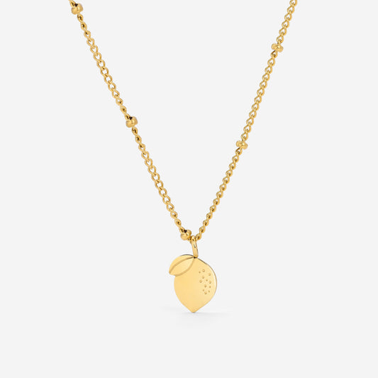 FREE When Life Gives You Lemons Necklace Oro