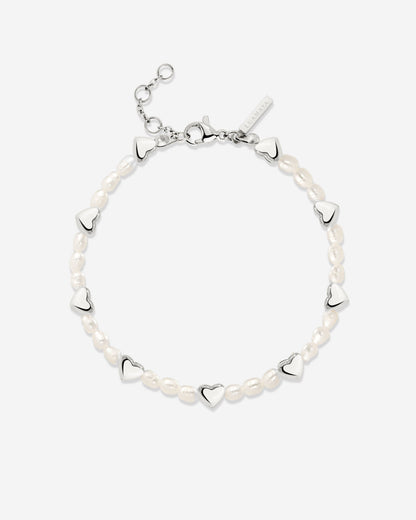 Love Pearls Bracciale Argento