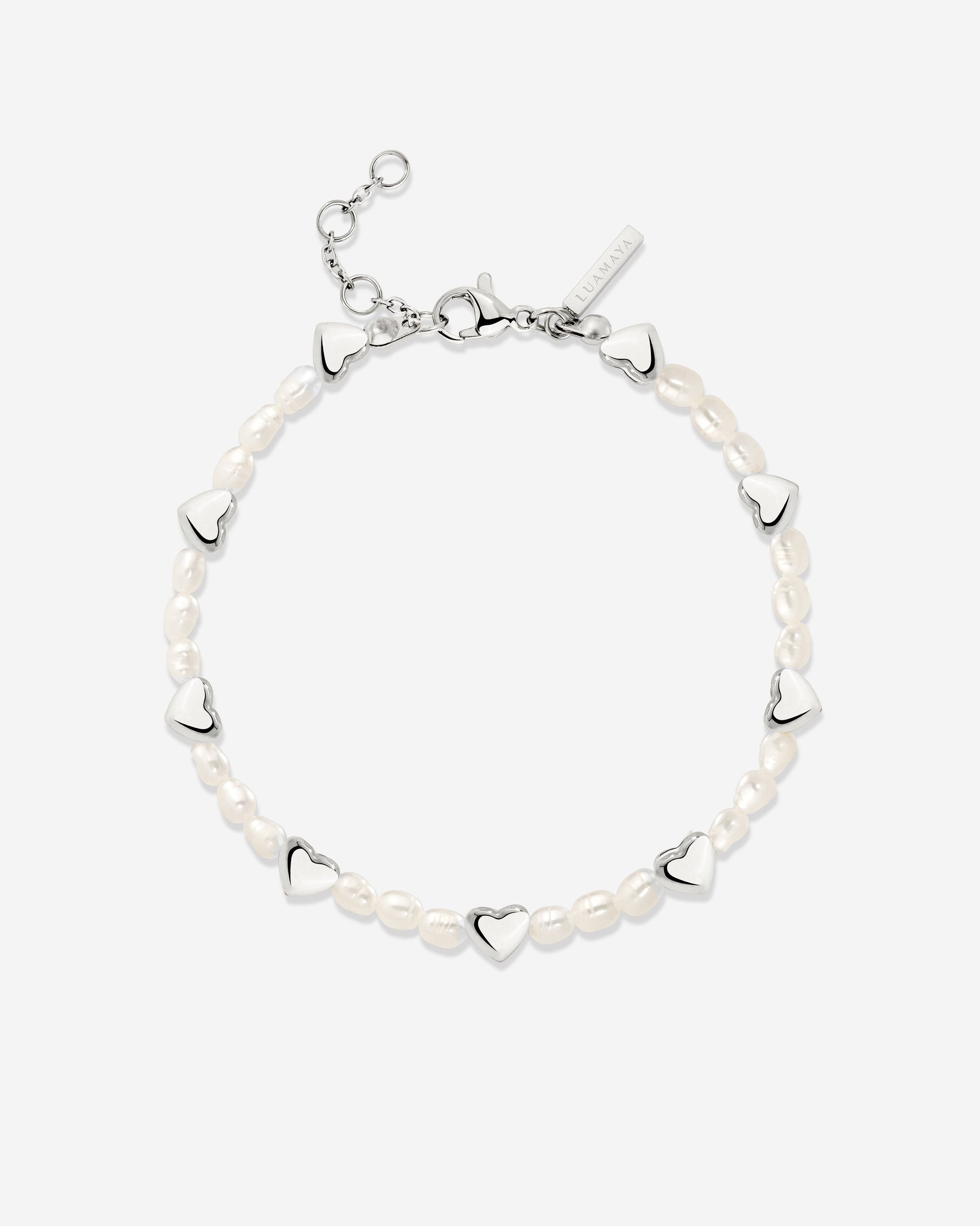 Love Pearls Bracciale Argento