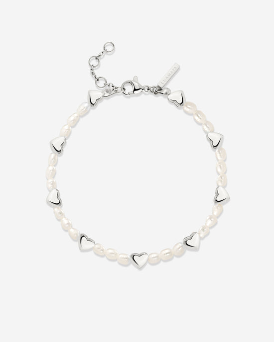 Love Pearls Bracciale Argento