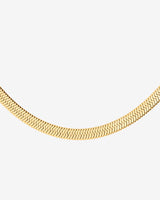 Bold Herringbone Collana Oro
